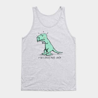 T-Rex hates Nose Hair Tank Top